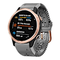 Pikkukuva 1 / 5: Garmin Fenix ​​6s 20 mm:n naisten watch , jossa on pitsirei'itys Grey