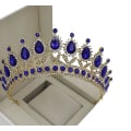 Miniatyrbilde 3 av 3: Bryllups tiaraer og kroner for kvinner sapphire