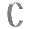 Miniatyrbilde 3 av 5: Erstatningsstropp i rustfritt stål Magnetisk Milan Fashion-armbånd for Fitbit Luxe silver