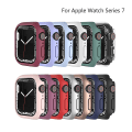 Miniatyrbilde 4 av 5: Veske For Apple Watch Deksel 41mm 45mm 44mm 40mm 44 Mm Tilbehør Pc Protector Bumper Iwatch Series 6 Se 5 4 3 7 8 42mm 38mm veske Khaki 40mm series 654SE