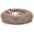 Miniatyrbillede 1 af 5: Ortopædisk Hundeseng Komfortabel Donut Cuddler Rund Hundeseng Ultrablød vaskbar Hunde- og Kattepudeseng