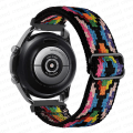Miniatyrbild 1 av 5: 20 mm 22 mm band för Samsung Galaxy Watch 4/classic/3/5/ pro/active 2 Gear S3 Elastisk nylon Huawei Watch Gt 2 2e 3 Pro Strap Bohemia color 20mm
