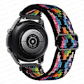 Miniatyrbillede 1 af 5: 20 mm 22 mm bånd til Samsung Galaxy Watch 4/classic/3/5/pro/active 2 Gear S3 Elastic Nylon Loop Huawei Watch Gt 2 2e 3 Pro Strap Bohemia color 22mm