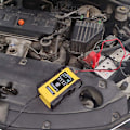 Miniatyrbillede 5 af 5: Lithium batterioplader, 12v/24v 6amp fuldautomatisk intelligent bilbatterioplader (lithiumbatterier, blysyrebatterier, calcium osv.)/vedligeholder yellow