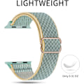 Miniatyrbilde 3 av 5: Elastisk Solo Loop-reim kompatibel med Apple Watch-reimer 7 38mm/40mm/41mm