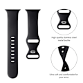 Miniatyrbilde 3 av 5: Rem for Apple Watch-reimer 40mm Ultra 49mm Serie 8 SE 7 6 5 4 3 2 1 38mm 44mm 42mm 45mm 41mm, Sportreimer for kvinner og menn til Apple Watch