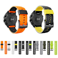 Miniatyrbillede 2 af 5: Til Suunto- 7/9/baro/d5 Diving Soft Silikone Smart Watch Armbåndstilbehør Army green