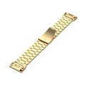 Miniatyrbild 5 av 5: För Garmin Fenix5/forerunner935/garmin Approach S60 3-pärlor Rostfritt stål Metall Quick Release Watch Band gold