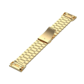 Miniatyrbilde 5 av 5: For Garmin Fenix5/forerunner935/garmin Approach S60 3-perler rustfritt stål metall hurtigutløser klokkerem gold