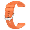 Miniatyrbilde 2 av 5: For Garminactive S 18 mm ensfarget silikonklokkerem Orange