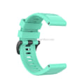 Miniatyrbilde 3 av 5: For Garmin Fenix ​​6 22mm Smart Watch Quick Release Silicon Watch Band Lake Blue