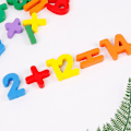Miniatyrbild 2 av 4: Träpusselbräde Leksak Alfabetet Nummer Färgglad 3d Tidig Pedagogisk Leksak