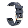 Miniatyrbillede 1 af 5: Reserve Rem til Garmin Fenix 5s Plus 6s Pro, Silikone 20mm Smartwatch Håndled p Navy blue