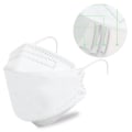 Miniatyrbild 4 av 4: 50 st/100 st Kf94 Mask Skyddande Ansiktsmasker Barn Ansiktsmasker Solida Anti-Dammmasker Orange 100pcs