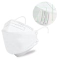 Miniatyrbillede 4 af 4: 50 stk./100 stk. Kf94 maske beskyttende ansigtsmasker til børn White 100pcs