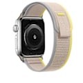 Pikkukuva 4 / 5: Ranneke Apple Watch Ranneke 49mm 44mm 40mm 45mm 41mm 42mm 38mm Correa Nylon Trail Loop Rannekoru Iwatch Ultra Series 7 6 5 3 Se 8 red-gray 38 40 41mm