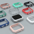 Miniatyrbilde 2 av 5: Veske For Apple Watch Deksel 41mm 45mm 44mm 40mm 44 Mm Tilbehør Pc Protector Bumper Iwatch Series 6 Se 5 4 3 7 8 42mm 38mm veske Khaki 45mm series 7 8