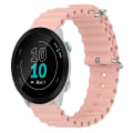 Miniatyrbillede 1 af 5: Til Garmin Forerunner 55 20mm Ocean Style Silikone ensfarvet urbånd Pink