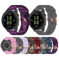 Miniatyrbillede 3 af 5: Til Garmin Forerunner 255 22mm Nylon Vævet Urrem CIJ Red