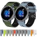 Pikkukuva 3 / 5: Garmin Venu 2 22 mm:n rei'itetylle kaksiväriselle watch Black-Red