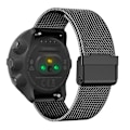 Miniatyrbilde 3 av 5: For Suunto 9 Milanese Nice spenne erstatning håndleddsrem klokkerem Black