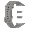 Miniatyrbilde 2 av 5: For Oppo Band 2 Solid Color Soft Silicone Watch Band Grey