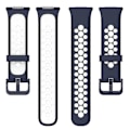Miniatyrbilde 5 av 5: Dobbel silikonrem for Huawei Watch Fit 2/Watch Fit 2 Active Multicoloured H Style H