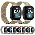 Pikkukuva 5 / 5: Fitbit Versa 3 Milanese watch Gold