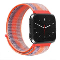 Miniatyrbilde 1 av 3: For Fitbit Versa 1 / 2 universal klokkerem i nylon Orange Blue