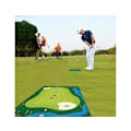 Miniatyrbild 4 av 5: Chipping Golfspelmatta Set Golfövningsmatta Spelyta Inomhus Utomhus