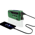 Miniatyrbilde 4 av 5: De13 Crank Radio Bærbar Solar Radio Fm Am Sw Innebygd oppladbart batteri Led Dynamo