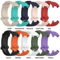 Rem til Xiaomi Mi Watch Lite - Rem til håndled - Silikone rem til Redmi Watch 2 Lite - Rem til armbånd Black