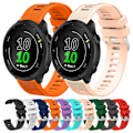Miniatyrbild 3 av 5: För Garminmove 3 20mm Silikon Twill watch Red