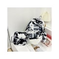 Miniatyrbilde 1 av 2: Student Ryggsekk Canvas Bag Datamaskin Bag Reise Bag2