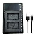 Miniatyrbillede 1 af 5: EN-EL25 Oplader USB Dobbelt Batterioplader til Z 50 Z Fc Z50 Zfc Kamera Batterioplader EN-EL25 Erstatningsoplader