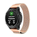 Miniatyrbillede 1 af 5: Til Garmin Fenix ​​5s Milan metal urbånd i rustfrit stål Rose Gold