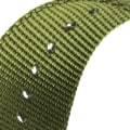 Miniatyrbilde 4 av 5: For Suunto 7 tre-rings stålspenne Nylon klokkerem Grey