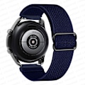 Miniatyrbillede 1 af 5: 20 mm 22 mm bånd til Samsung Galaxy Watch 4/classic/3/5/pro/active 2 Gear S3 Elastic Nylon Loop Huawei Watch Gt 2 2e 3 Pro Strap midnight blue 22mm