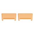 Miniatyrbillede 3 af 3: 1 par til Xiaomi Redmi Watch 2/Watch 2 Lite forbindelsesadapter 18mm legering urrem-stik Pink gold
