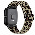 Miniatyrbillede 1 af 5: 20 mm/22 mm bånd til Amazfit Gts 4//2/2e/3/gts2 Mini/gtr 4/3/pro/gtr2/47 mm/stratos Nylon elastisk urarmbånd Amazfit bipstrop rock cheetah 22mm