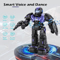 Pikkukuva 5 / 5: RC-robottilelu, eleohjattu ohjelmoitava RC-robottilelu, puhuva, tanssiva violetti