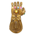 Miniatyrbilde 2 av 5: Led Light Up Thanos Infinity Gauntlet For The Electronic Fist Pvc-hansker med batterier