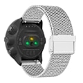 Miniatyrbilde 3 av 5: For Suunto 9 Milanese Nice spenne erstatning håndleddsrem klokkerem Silver