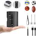 Miniatyrbillede 2 af 5: Smart Luftpumpe Bærbar Hurtig Bold Inflation Automatisk Elektrisk Hurtig Bold Pumpe 2 Nåle og 1 Dyse