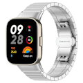 Miniatyrbilde 1 av 4: Metallrem for Xiaomi Redmi Watch 3 / Mi Watch Lite 3 f Silver