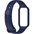 Miniatyrbild 2 av 5: Silikonarmband för Xiaomi Band 8 Active/Redmi Band 2 Smartwatch (Midnattsblå)