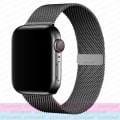 Miniatyrbild 1 av 5: Milanese Loop Strap För Apple Watch Ultra Band 44mm 40mm 45mm 41mm 49mm 42mm 38mm 44 Mm Correa Armband Iwatch Series 3 6 Se 7 8 black 42mm 44mm 45mm 49mm