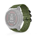 Miniatyrbilde 1 av 5: For Garmin Fenix ​​3 / 5x Universal 26mm tre-rings nylon klokkerem Army Green