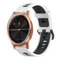 Pikkukuva 1 / 5: Garmin Move Luxe 20 mm pystykuvioinen kaksivärinen watch White-Black
