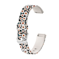 Miniatyrbillede 1 af 4: Til Fitbit Luxe Special Edition-tryk af silikoneurrem Daisy